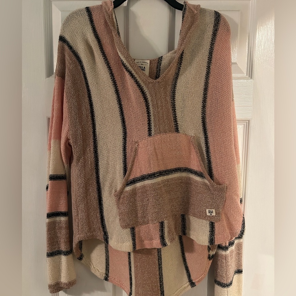 Billabong long sleeve knit shirt